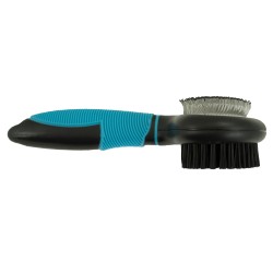 DOG BARBER 2 EN 1 CARDA + CEPILLO