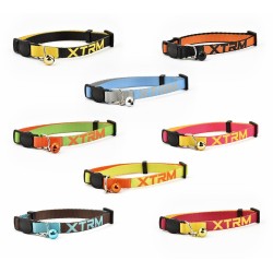 LOT COLLIERS POUR CHAT X-TRM FLUO FLASH 10 mm x 22-33 cm
