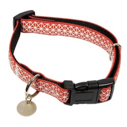 MAC LEATHER CROSS COLLAR