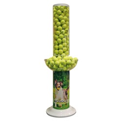 DISPLAY FOR TENNIS BALLS WITH SOUND