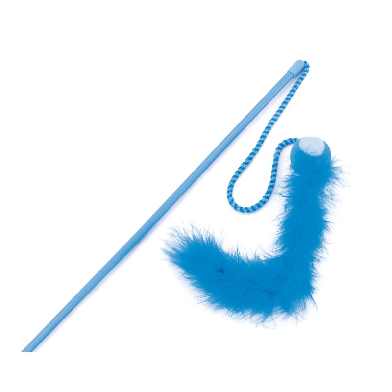 STAB MIT TENNISBALL UND FEDER