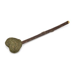 STICK SILVER VINE COM CORAÇÃO CATNIP
