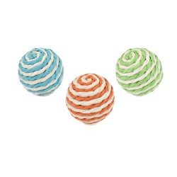 MULTI-COLORED SPIRAL BALLS
