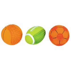 MULTI-COLORED LATEX SPORT BALL