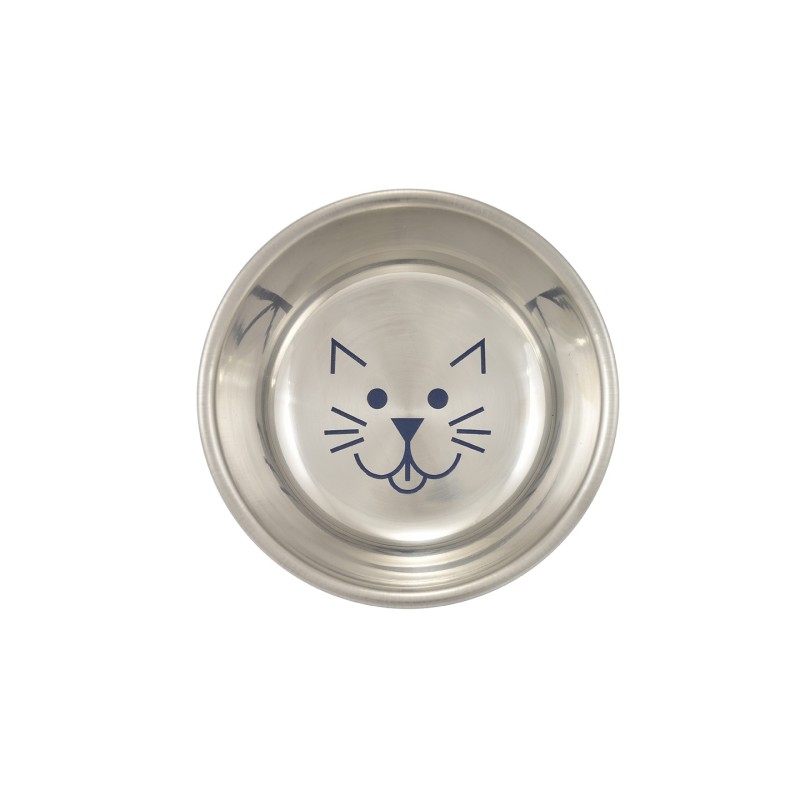 COMEDERO INOX HAPPY CAT