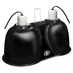 CASQUILHO COMBO DEEP DOME DUAL LAMP