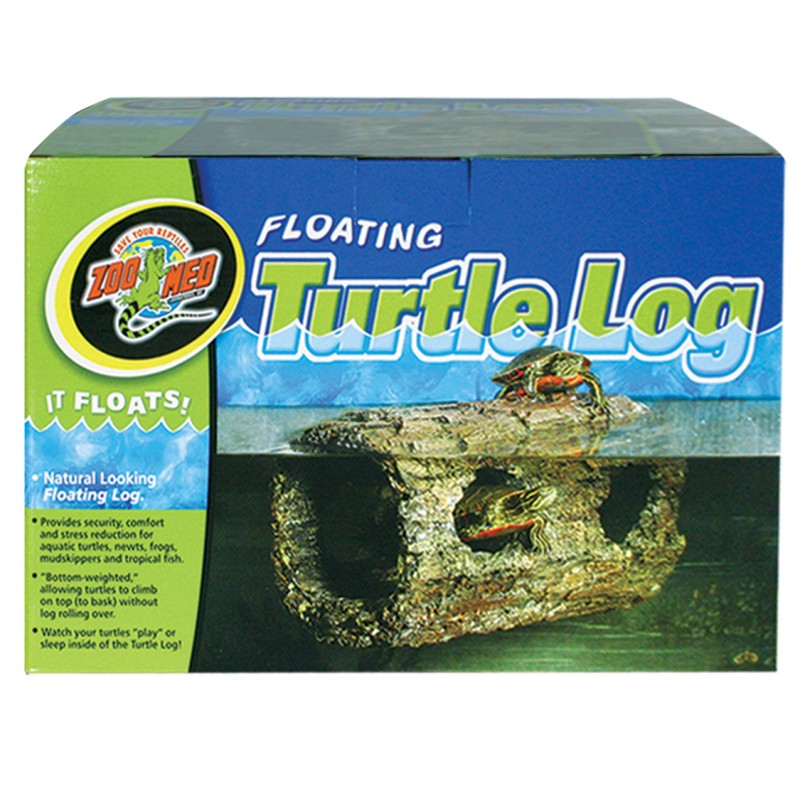 FLOATING TURTLE LOG