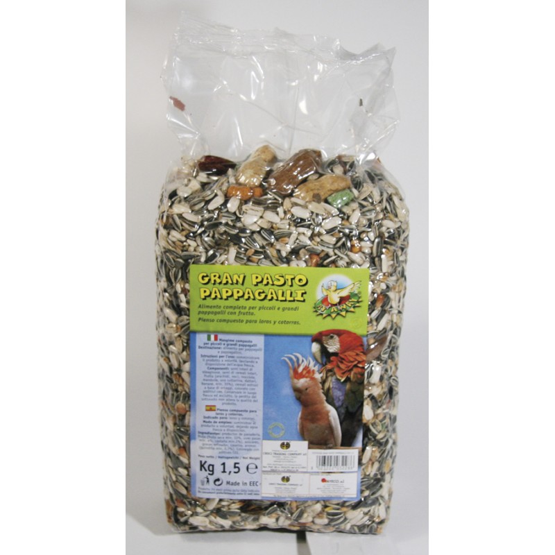 FOOD FOR PARROTS 15KG