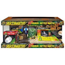 KIT CON TERRARIO ZOOMED SERPIENTES