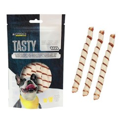 KING DELICE TASTY TWISTED PATO Y BACALAO 80gr.