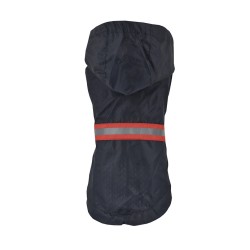 NAVY BLUE REFLECTIVE RAINCOAT