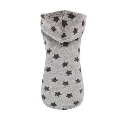 BROWN STARS HOODIE