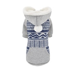 SUDADERA CON CAPUCHA Y BORREGUITO LITHOS