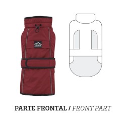 IMPERMÉABLE ROUGE AVEC  POLAIRE « TORMENTA PERFECTA » SANS PATTES 2