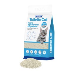TOILETTE CAT ARENA AGLOMERANTE BENTONITA SIN PERFU