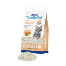 TOILETTE CAT ARENA AGLOMERANTE BENTONITA JABON DE
