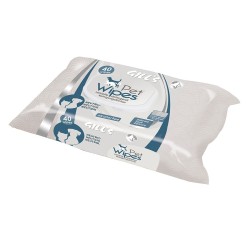 GILL'S LINGETTES XL NEUTRE PEAUX DÉLICATES 30 x 20 cm 40 pcs