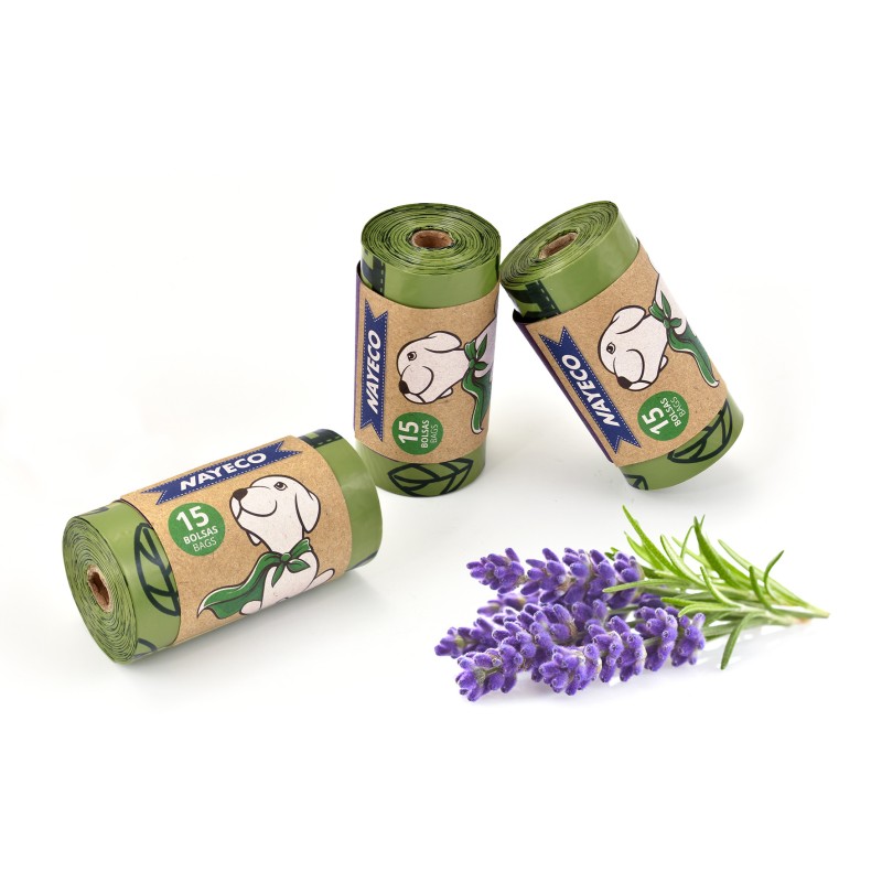 ROLLO BOLSAS HIGIENCIAS LAVANDA 15 BOLSAS (UMV 20uds)