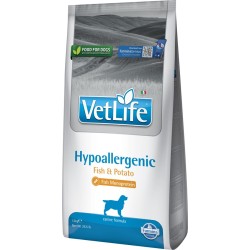 VET LIFE NATURAL DIET DOG HYPOALLERGENIC FISH & POTATO