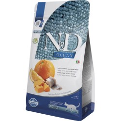 N&D CAT OCEAN ADULT ARENQUE & CALABAZA