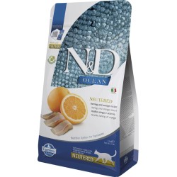 N&D CAT OCEAN NEUTRED HERRING & ORANGE