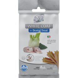 N&D WHITE SNACK DOG WHITE MINI 7 STICKS