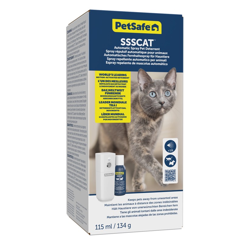 SPRAY REPELLENTE AUTOMATICO PER ANIMALI DOMESTICI SSSCAT