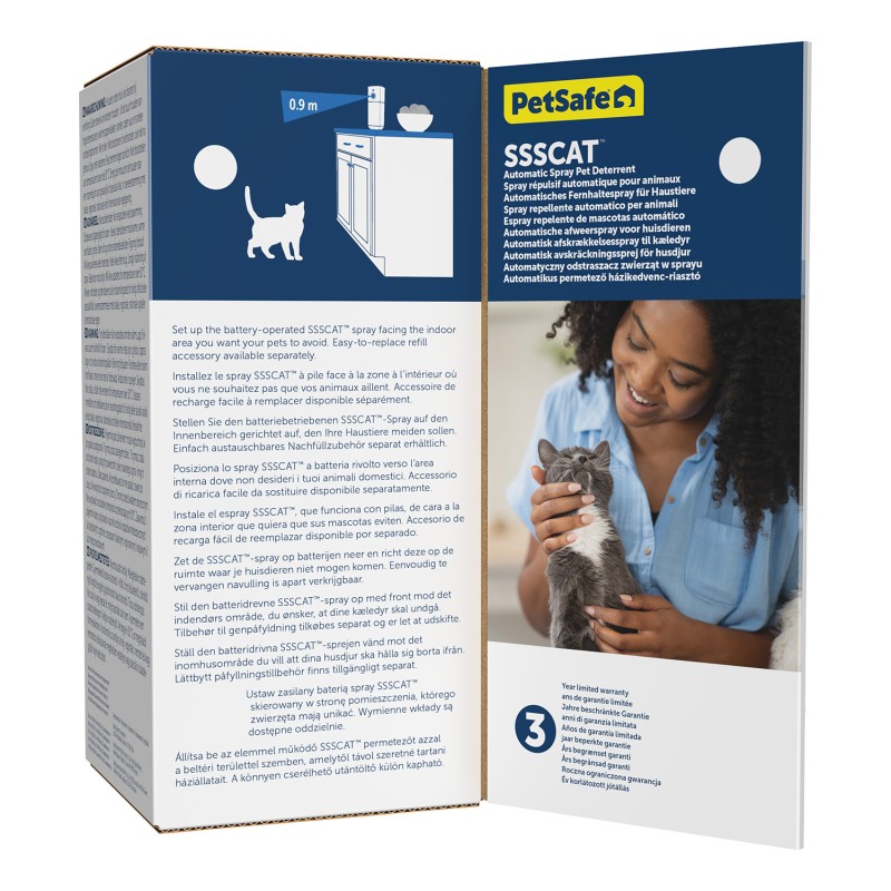 SSSCAT AUTOMATIC PET REPELLENT SPRAY