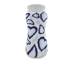 MAGLIONE POP LOVE BLU