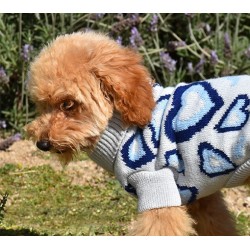 JERSEY PUNTO POP LOVE AZUL 2