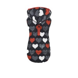 CASACO COM CAPUZ DARK LOVE