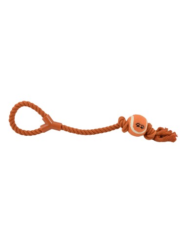 CUERDA DENTAL CON PELOTA Y ASA- 50cm