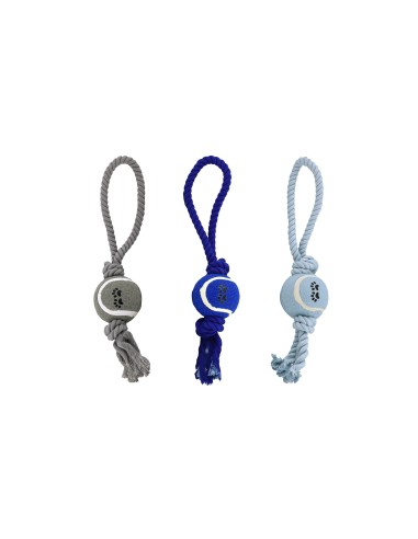 CORDA DENTALE CON PALLA E MANICO - 33cm