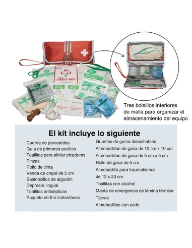 KURGO KIT PRIMEROS AUXILIOS