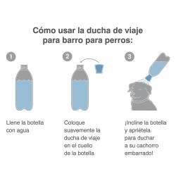KURGO ADAPTADOR BOTELLA DUCHA 2