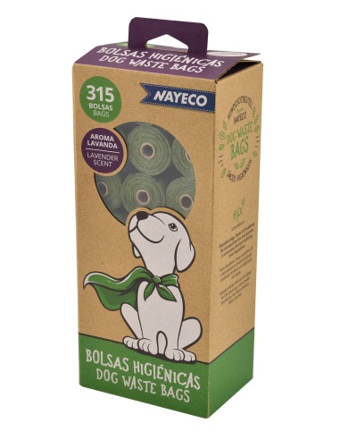BOLSAS HIGIENICAS AROMA LAVANDA 315 BOLSAS