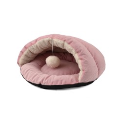 CAMA CAVERNA ROSA COM BOLA