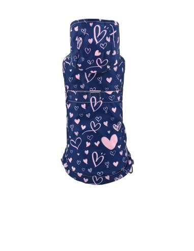 PINK LOVE REVERSIBLE RAINCOAT