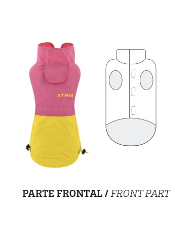 IMPERMEABLE XTRM FUCSIA