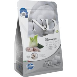 N&D DOG BAR BLANC, FENOUIL ET SPIRULINE ADULTE MEDMAX 2KG
