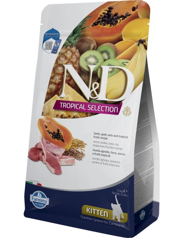 N&D CAT TROPICAL SELECTION KITTEN LAMM 1,5 KG