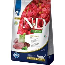 N&D CAT QUINOA DIGESTION CORDERO ADULT